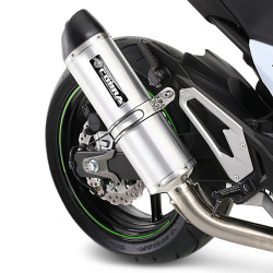 Slip-on exhaust systems
