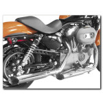 Eagle Slip-on mit EG-ABE Harley Davidson Softail TC96 Softail 2007 - Rocker 07-13 in chrom