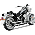 Eagle Slip-on mit EG-ABE Harley Davidson Softail TC96 Softail 2007 - Rocker 07-13 in chrom