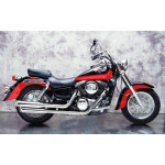Eagle M7 V2A 2in2 Slip-on road legal Kawasaki VN 1500 A1
