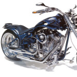 Eagle M7 Softail  1986-2006 2in2 Anlage mit ABE