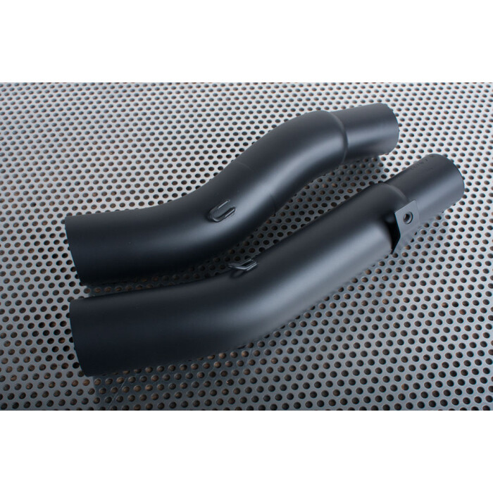 Mittelrohr Slipon Dual, Material/Oberflächenvergütung: matt, Black Velvet Ceramics