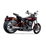 Eagle Sidewinder Sport 2in2 Slipon Slash cut  FatBoy FLSTF/TD 2007-