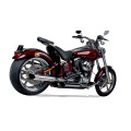 Eagle Sidewinder Sport 2in2 Slipon Slash cut  FatBoy FLSTF/TD 2007-