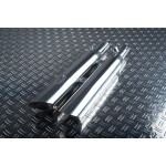 Eagle Sidewinder Series Slipon Road Legal/EEC/ABE homologated stainless steel polished Suzuki VS 1400 Intruder