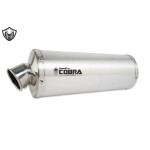 SPEEDPRO COBRA C5 200mm Series Mattbrushed Slip on Dämpfer mit EG-ABE