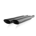 Eagle Sidewinder Series Slipon Road Legal/EEC/ABE homologated in Matt Black