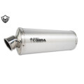 SPEEDPRO COBRA C5 SLO Dämpfer F 450 V2A poliert mit EG-ABE