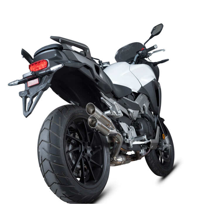 SPEEDPRO COBRA Hypershots XL Slip-on mit EG-ABE Honda VFR 800 F / Crossrunner VFR800X + Adventure