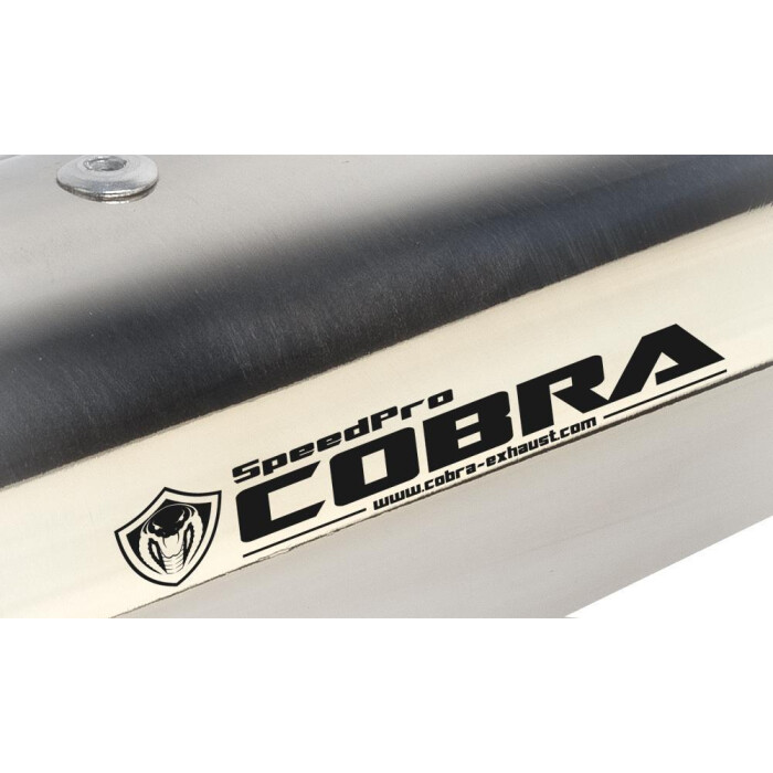 SPEEDPRO COBRA Hypershots XL Slip-on mit EG-ABE Honda CBF 1000F