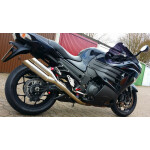 SPEEDPRO COBRA Hypershots XL Slip-on Dual mit EG-ABE Kawasaki ZZR 1400 - Ninja ZX-14R