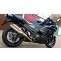 SPEEDPRO COBRA Hypershots XL Slip-on Dual mit EG-ABE Kawasaki ZZR 1400 - Ninja ZX-14R