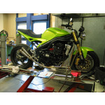 SPEEDPRO COBRA GP TwinCans Slip-on mit EG-ABE Triumph Speed Triple / R 1050