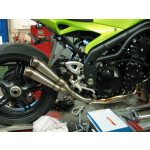 SPEEDPRO COBRA GP TwinCans Slip-on mit EG-ABE Triumph Speed Triple / R 1050