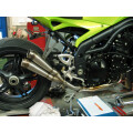 SPEEDPRO COBRA GP TwinCans Slip-on mit EG-ABE Triumph Speed Triple / R 1050