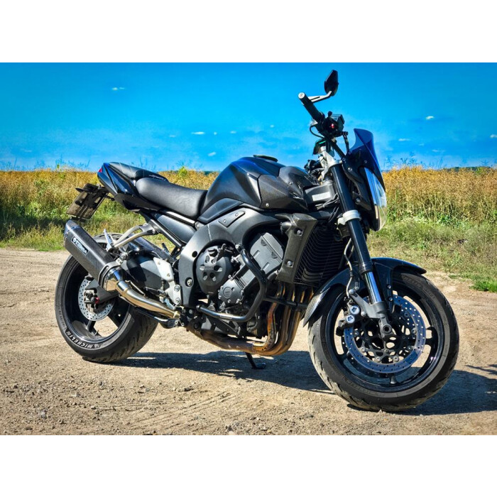 SPEEDPRO COBRA CR2 HEXAGON Slip-on mit EG-ABE Yamaha FZ1 (Fazer 1000 - GT1000 - Fazer1 - FZ1 Fazer)