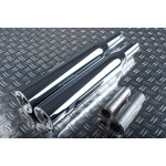 Eagle M7 Straight cut Slip-on mit EG-ABE*  in chrom Sportster 2014-
