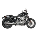 Eagle M7 Straight cut Slip-on mit EG-ABE*  in chrom Sportster 2014-