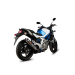 SPEEDPRO COBRA C5 Slip-on mit EG-ABE Suzuki Gladius SFV 650