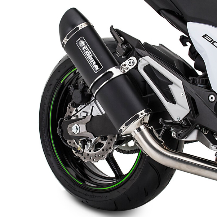 SPEEDPRO COBRA SC3 Black Series Slip-on HIGH UP Road Legal