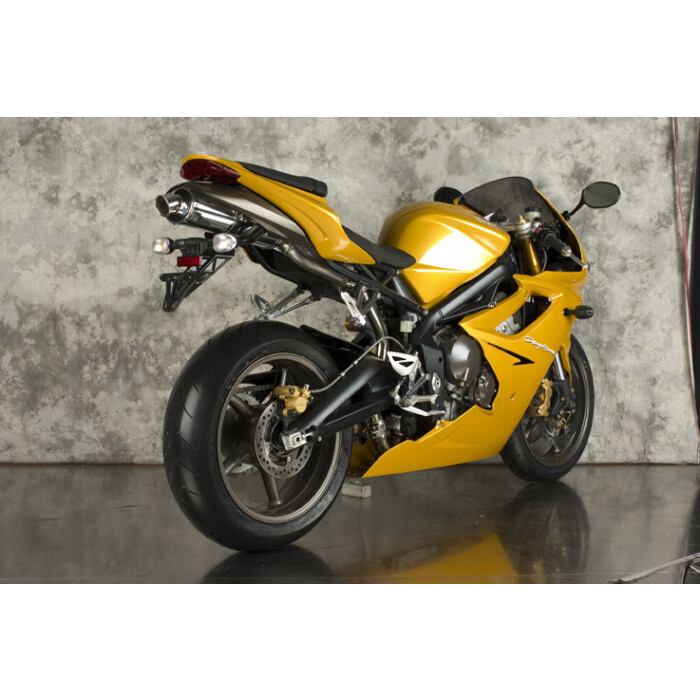 SPEEDPRO COBRA C5 Slip-on High UP Underseat Road Legal/EEC/ABE homologated Triumph Daytona 675