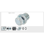 Lambdasondenverschlussschraube18mm, Verschlussschraube M...