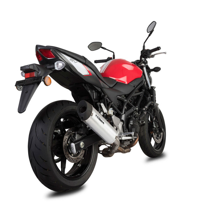 SPEEDPRO COBRA GP2-RR Slip-on mit EG-ABE Suzuki SV 650