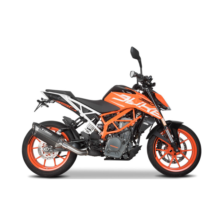 SPEEDPRO COBRA CR2 HEXAGON Slip-on mit EG-ABE KTM 390 - 250 - 125 Duke