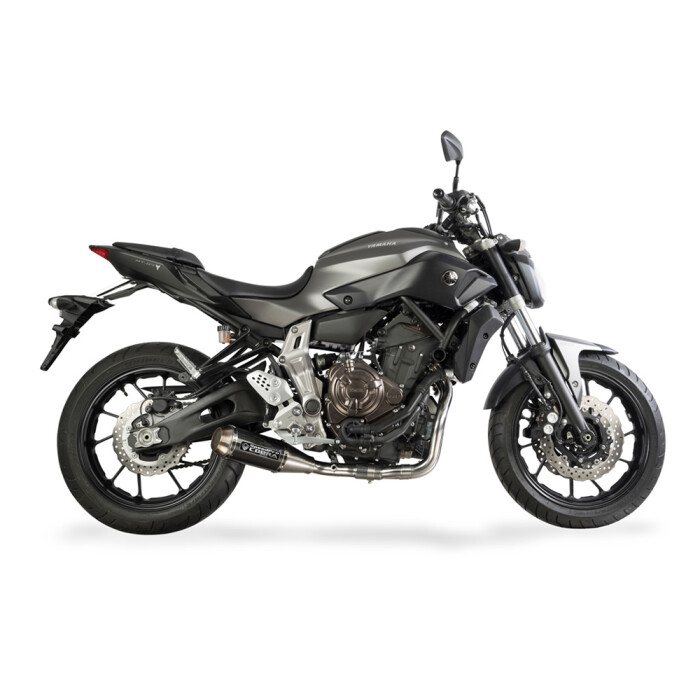 SPEEDPRO COBRA CS1R Fullsystem 2in1 underengine Yamaha MT-07 / Tracer / Moto Cage / FZ-07 / XSR 700