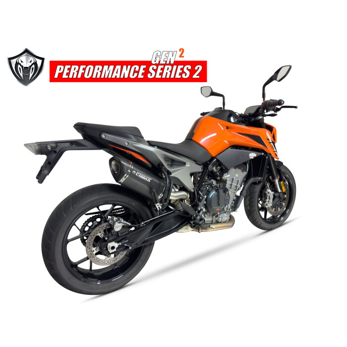 SPEEDPRO COBRA CR2 HEXAGON Slip-on mit EG-ABE KTM 790 Duke