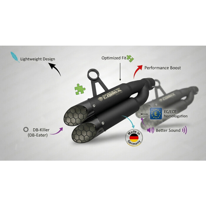 ⁂クロス⁂ BMW S 1000 XR 2020 - COBRA Exhaust Onlineshop - Premium muffler and p