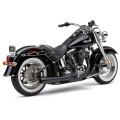 Cobra 2in1 Black Softail 86-2006 homolgated road legal