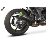 SPEEDPRO COBRA SPX-G Black/Green Series Slip-on Kawasaki Ninja H2 SX/SE/Tourer