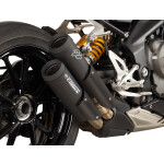 SPEEDPRO COBRA SPX BlackSeries Slip-on mit EG-ABE Triumph...