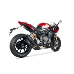 SPEEDPRO COBRA SPX BlackSeries Slip-on mit EG-ABE Triumph Speed Triple 1200 RS/RR