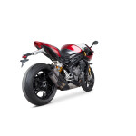 SPEEDPRO COBRA SPX Titanium Ceramik Series Slip-on mit EG-ABE Triumph Speed Triple 1200 RS/RR