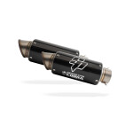 SPEEDPRO COBRA SP2 Carbon Series Stubby Slip-on Kawasaki...