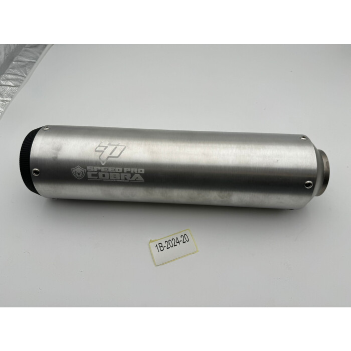 1B Artikel Slipon Cobra SPX universal Alu gebürstet 400mm