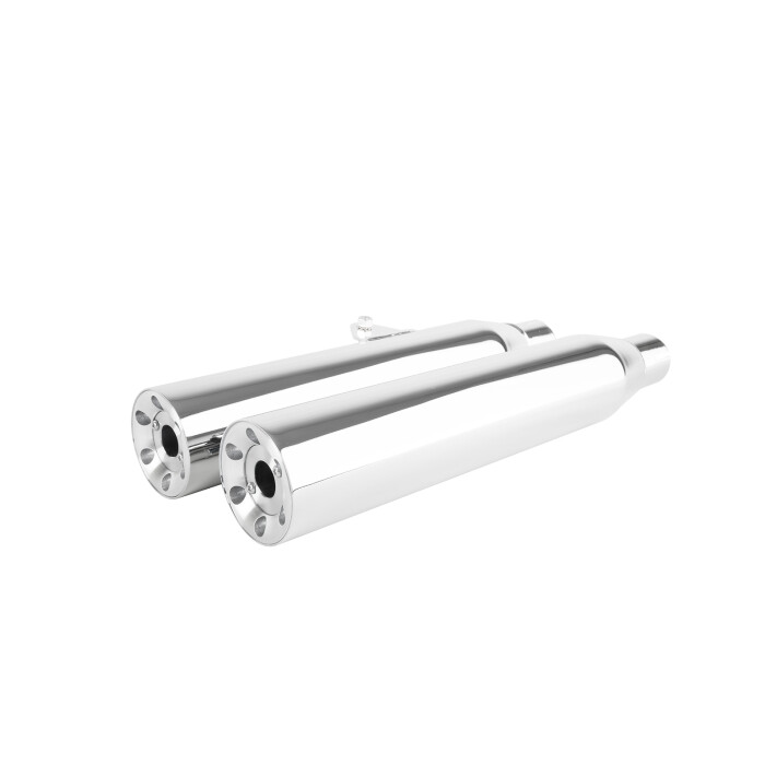 Eagle Sidewinder Straight Cut Slip-on mit EG-ABE chrom Universal linksseitig