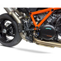 SPEEDPRO COBRA SPX Titan Finish Slip-on underseat dual mit EG-ABE KTM 1390 Super Duke R / EVO / 1290 Super Duke R