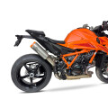 SPEEDPRO COBRA SPX Titan Finish Slip-on underseat dual mit EG-ABE KTM 1390 Super Duke R / EVO / 1290 Super Duke R