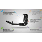 Speed Products  Hi Performance VA downpipe  Kawasaki H2/SX