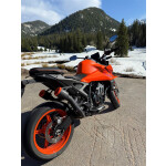 SPEEDPRO COBRA SPX-O Slip-on underseat dual RACING Cat Back KTM 990 Duke / 990 Duke R