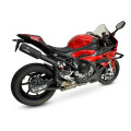 SPEEDPRO COBRA SPX BlackSeries Slip-on underseat dual mit EG-ABE BMW S1000 RR