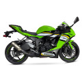 SPEEDPRO COBRA SPX Slip-on mit EG-ABE Kawasaki ZX-6R / RR Ninja