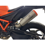 SPEEDPRO COBRA SPX Titan Finish Slip-on underseat dual KTM 1290 Super Duke RR