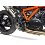 SPEEDPRO COBRA SPX Titan Finish Slip-on underseat dual KTM 1290 Super Duke RR