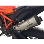 SPEEDPRO COBRA SPX Titan Finish Slip-on underseat dual KTM 1290 Super Duke RR
